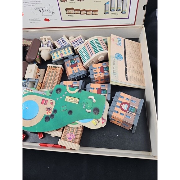 Vintage 1987 Milton Bradley MB HOTELS Real Estate Money Board Game 100% Complete - Picture 11 of 11